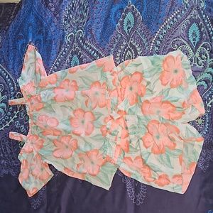 SO girls size 8 shirt & shorts set